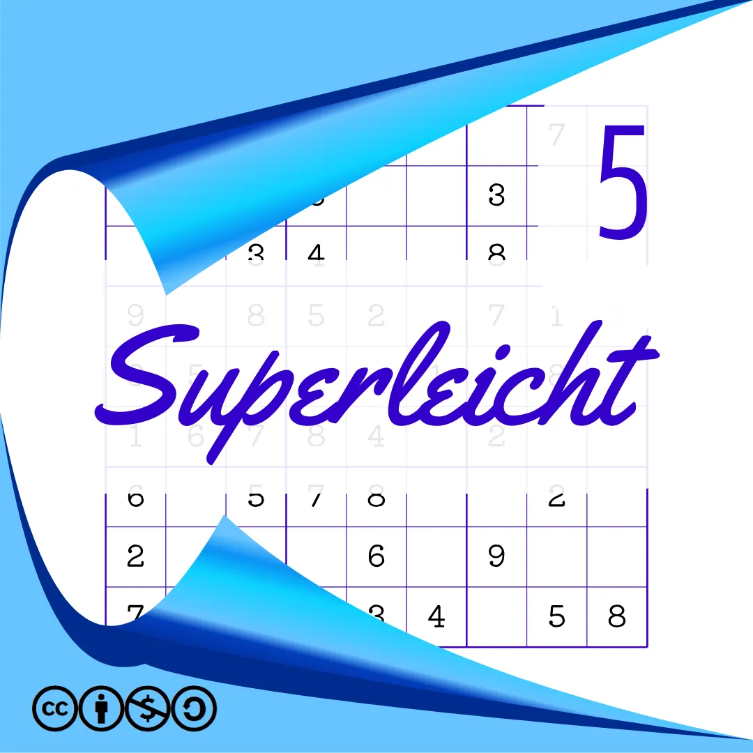 Sudoku Superleicht Heft Nr. 5