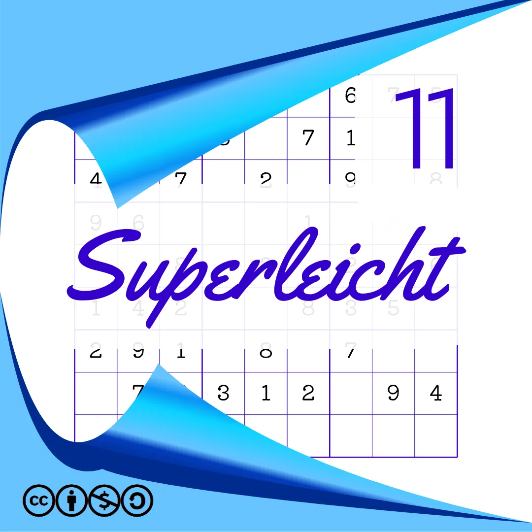 Sudoku Superleicht Heft Nr. 11